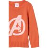 imageAmazon Essentials Disney  Marvel  Star Wars  Princess Girls and Toddlers Crewneck SweatersAvengers Logo  Girls