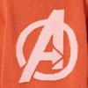 imageAmazon Essentials Disney  Marvel  Star Wars  Princess Girls and Toddlers Crewneck SweatersAvengers Logo  Girls