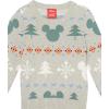 imageAmazon Essentials Disney  Marvel  Star Wars  Princess Girls and Toddlers Crewneck SweatersMickey Fair Isle  Girls