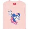 imageAmazon Essentials Disney  Marvel  Star Wars  Princess Girls and Toddlers Crewneck SweatersMinnie Peace  Girls