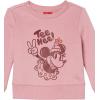 imageAmazon Essentials Disney  Marvel  Star Wars  Princess Girls and Toddlers Fleece Pullover Crew SweatshirtMinnie Peace  Girls