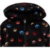 imageAmazon Essentials Disney  Marvel  Star Wars  Princess Girls and Toddlers Polar Fleece FullZip Hoodie JacketsStar Wars Rebel