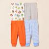 imageAmazon Essentials Disney  Marvel  Star Wars Baby Boys Pants Pack of 4Blue StripeGreyOrangeWhite Toy Story Friends
