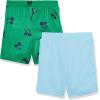 imageAmazon Essentials Disney  Marvel  Star Wars Boys and Toddlers Mesh Basketball Gym Shorts Pack of 2Happy Mickey