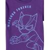 imageAmazon Essentials Disney  Marvel  Star Wars Boys and Toddlers Outfit Sets Previously Spotted Zebra Pack of 5Marvel Black Panther