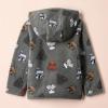 imageAmazon Essentials Disney  Marvel  Star Wars Boys and Toddlers Polar Fleece FullZip Hooded JacketStar Wars Vader