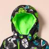 imageAmazon Essentials Disney  Marvel  Star Wars Boys and Toddlers Warm Puffer CoatsNeon Star Wars