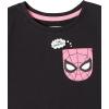 imageAmazon Essentials Disney  Marvel  Star Wars Girls and Toddlers LongSleeve TShirts Previously Spotted Zebra Pack of 4Marvel Spiderman