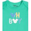 imageAmazon Essentials Disney  Marvel  Star Wars Unisex Babies 6Piece Outfit Set Pack of 6Mickey Oh Boy