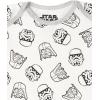 imageAmazon Essentials Disney  Marvel  Star Wars Unisex Babies 6Piece Outfit Set Pack of 6Star Wars Tiny Trooper