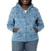 imageAmazon Essentials Disney  Marvel  Star Wars Womens Fleece FullZip Hoodie Sweatshirts Available in Plus SizeMarvel Black Panther Print