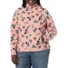 imageAmazon Essentials Disney  Marvel  Star Wars Womens Polar Fleece FullZip Mock JacketsMinnie and Friends