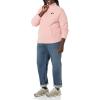 imageAmazon Essentials Disney  Marvel  Star Wars Womens Polar Fleece QuarterZip Mock JacketsMinnie Face