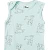 imageAmazon Essentials Disney  Star Wars  Princess Baby Girls Sleeveless Bodysuits Pack of 6Bambi Nature