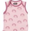 imageAmazon Essentials Disney  Star Wars  Princess Baby Girls Sleeveless Bodysuits Pack of 6Star Wars Tiny Rebel