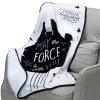 imageLambs ampamp Ivy Star Wars Millennium Falcon Baby Blanket  White