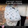 imageMilk Snob Original Star Wars 5in1 Cover The Child Added Privacy for Breastfeeding Baby Car Seat Carrier Stroller High Chair Shopping Cart Lounger Canopy  Newborn Essentials Nursing TopPrecious Padawans