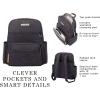 imagePetunia Pickle Bottom Sync Backpack Diaper Bag for Parents Stylish and Spacious Disney Star Wars The ChildCarbon Cable Stitch