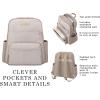 imagePetunia Pickle Bottom Sync Backpack Diaper Bag for Parents Stylish and Spacious Disney Star Wars The ChildGrey Matte Cable Stitch