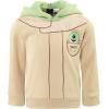 imageSTAR WARS Baby Yoda Fleece Pullover Hoodie Toddler to Big KidKhaki