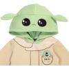 imageSTAR WARS Baby Yoda Fleece Pullover Hoodie Toddler to Big KidKhaki