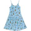 imageSTAR WARS Chewbacca Darth Vader R2D2 Stormtrooper TIE Fighter XWing Matching Family Hawaiian Button Down Shirt AdultBlue Island  Maxi Dress