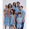 imageSTAR WARS Chewbacca Darth Vader R2D2 Stormtrooper TIE Fighter XWing Matching Family Hawaiian Button Down Shirt AdultBlue Island  Shorts Set