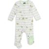 imageSTAR WARS Chewbacca R2 D2 Darth Vader Stormtrooper Baby 2 Pack Zip Up Long Sleeve Sleep N Play Coveralls Newborn to InfantGreenWhite