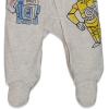 imageSTAR WARS Chewbacca R2 D2 Darth Vader Stormtrooper Baby 2 Pack Zip Up Long Sleeve Sleep N Play Coveralls Newborn to InfantLittle Rebels