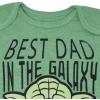 imageSTAR WARS Darth Vader Yoda Baby Bodysuit Newborn to InfantGreen