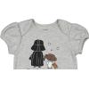 imageSTAR WARS Fathers Day Christmas Baby Girls Bodysuit Newborn to Infant Sizes Newborn  24 MonthsGray