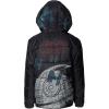 imageSTAR WARS TIE Fighter Darth Vader Zip Up Puffer Jacket Little Kid to Big KidBlack