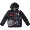 imageSTAR WARS TIE Fighter Darth Vader Zip Up Puffer Jacket Little Kid to Big KidBlack