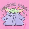 imageSTAR WARS The Child Girls Graphic TShirt Shorts and Scrunchie 3 Piece Outfit Set Infant to Big KidPinkRainbow