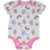 imageSTAR WARS The Mandalorian The Child 5 Pack Short Sleeve Baby Bodysuits Newborn to InfantMulti