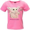 imageSTAR WARS The Mandalorian The Child Girls French Terry TShirt and Shorts Outfit Set Little Kid to Big KidBlue  Pink