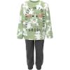 imageSTAR WARS The Mandalorian The Child Sweatshirt and Pants Set Infant to Big KidGreen  Grey