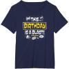 imageStar Wars  This Birthday Is A Blast TShirtNavy Blue