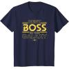 imageStar Wars Best Boss in the Galaxy Birthday Employer Gift TShirtNavy Blue