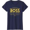 imageStar Wars Best Boss in the Galaxy Birthday Employer Gift TShirtNavy Blue