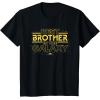 imageStar Wars Best Brother in the Galaxy Family Trip Birthday TShirtBlack