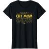 imageStar Wars Best Cat Mom in the Galaxy Birthday Mothers Day TShirtBlack