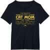 imageStar Wars Best Cat Mom in the Galaxy Birthday Mothers Day TShirtBlack