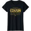 imageStar Wars Best Cousin in the Galaxy Family Trip Birthday TShirtBlack