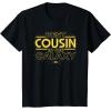 imageStar Wars Best Cousin in the Galaxy Family Trip Birthday TShirtBlack