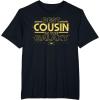 imageStar Wars Best Cousin in the Galaxy Family Trip Birthday TShirtBlack