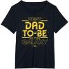 imageStar Wars Best DadtoBe in the Galaxy Birthday Fathers Day TShirtBlack