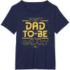 imageStar Wars Best DadtoBe in the Galaxy Birthday Fathers Day TShirtNavy Blue