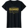 imageStar Wars Best Husband in the Galaxy Birthday Anniversary TShirtBlack