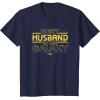 imageStar Wars Best Husband in the Galaxy Birthday Anniversary TShirtNavy Blue